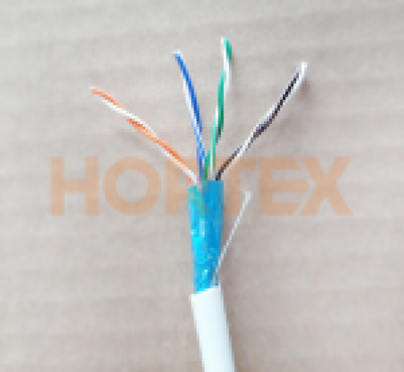 Кабель витая пара медный внутренний Hortex FTP CAT-5 Cu 4*2*0,51 305м
