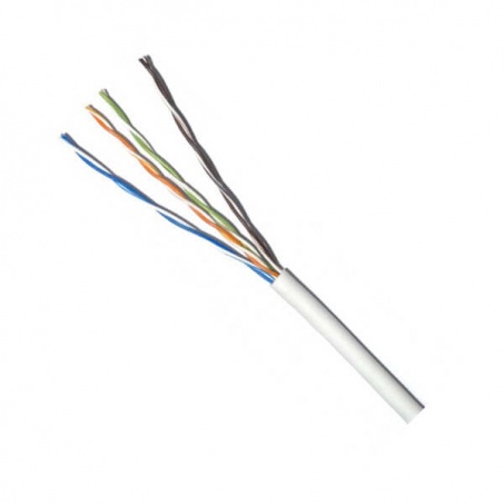 Кабель вита пара мідний внутрішній ДКЗ UTP CAT-5 Cu 4*2*0,50 упаковка коробка 305м