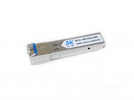 Модуль оптический 3K SFP-0,1-1SM-1310nm-20SC