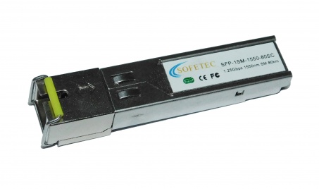 Модуль оптический Sofetec SFP-1SM-1550nm-80SC