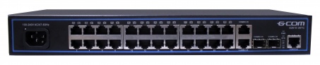 КОММУТАТОР GCOM S2610-26TC Energy Saving