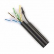 Витая пара наружная UTP CAT-5 (Cu 4*2*0,51мм)  с тросом 1,3мм 305м - фото 1